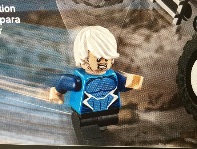 LEGO Quicksilver Minifigure from LEGO 76041 Set