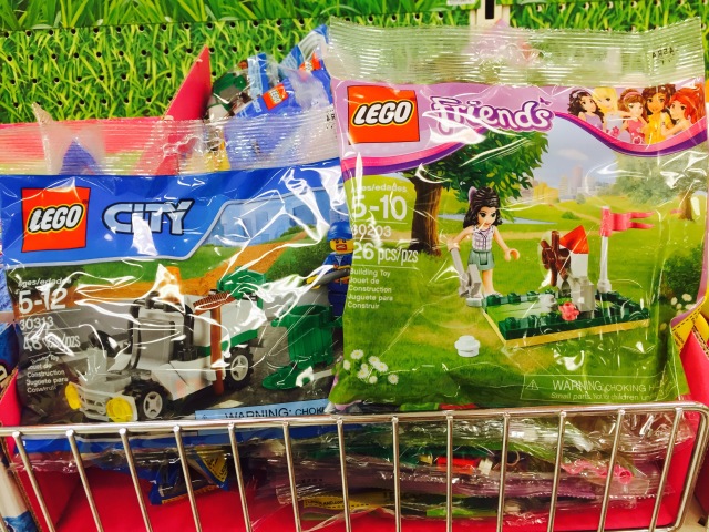 LEGO City Garbage Truck 30313 & LEGO Friend Mini Golf 30203 Polybags