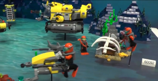 LEGO 60092 Deep Sea Submarine Set June 2015