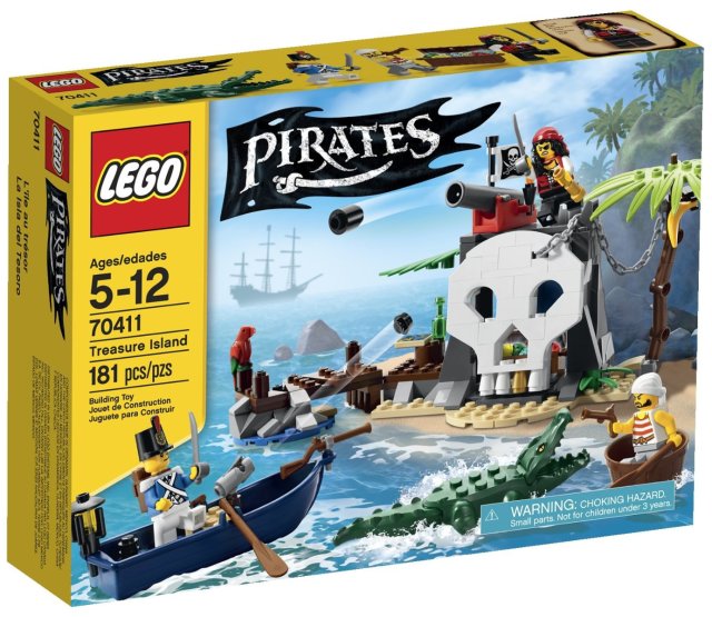 LEGO Pirates Treasure Island 70411 Set Box