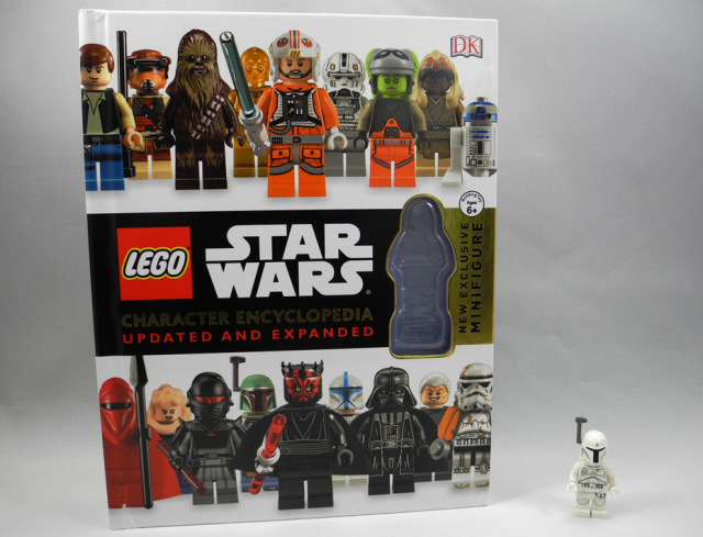 LEGO Star Wars Character Encyclopedia with White Boba Fett Figure
