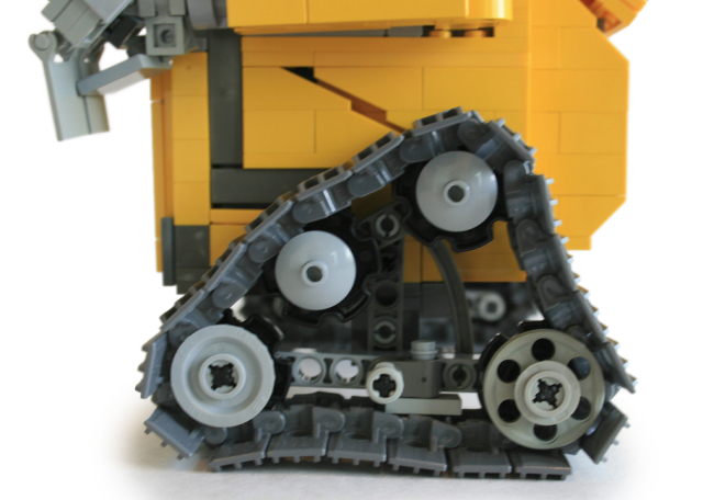 LEGO Wall-E Treads Close-Up
