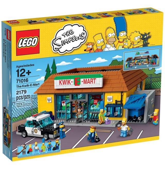 71016 LEGO The Kwik-E-Mart Box