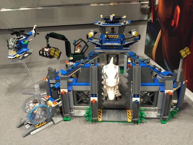 LEGO 2015 Jurassic World Indominus Rex Breakout Toy Fair