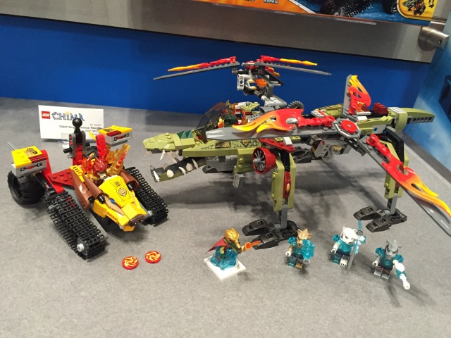 New York Toy Fair 2015 LEGO Legends of Chima King Crominus Rescue