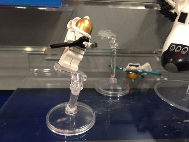 New York Toy Fair 2015 LEGO Space Astronaut Minifigure and Satellite