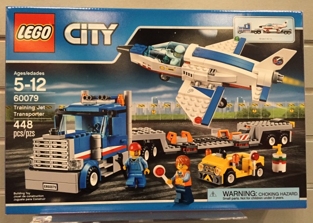 LEGO 60079 Training Jet Transport Set Box Toy Fair 2015