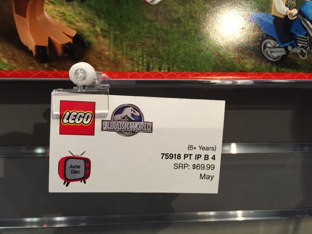 LEGO Jurassic Park T-Rex Tracker Set Price Release Date