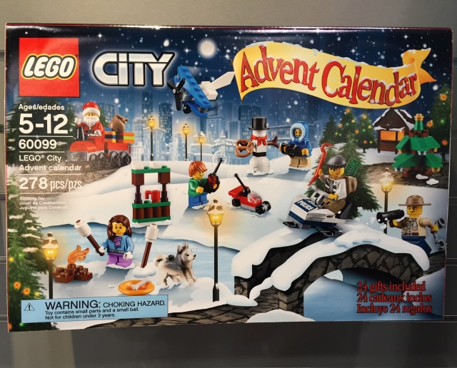60099 LEGO City 2015 Advent Calendar Box