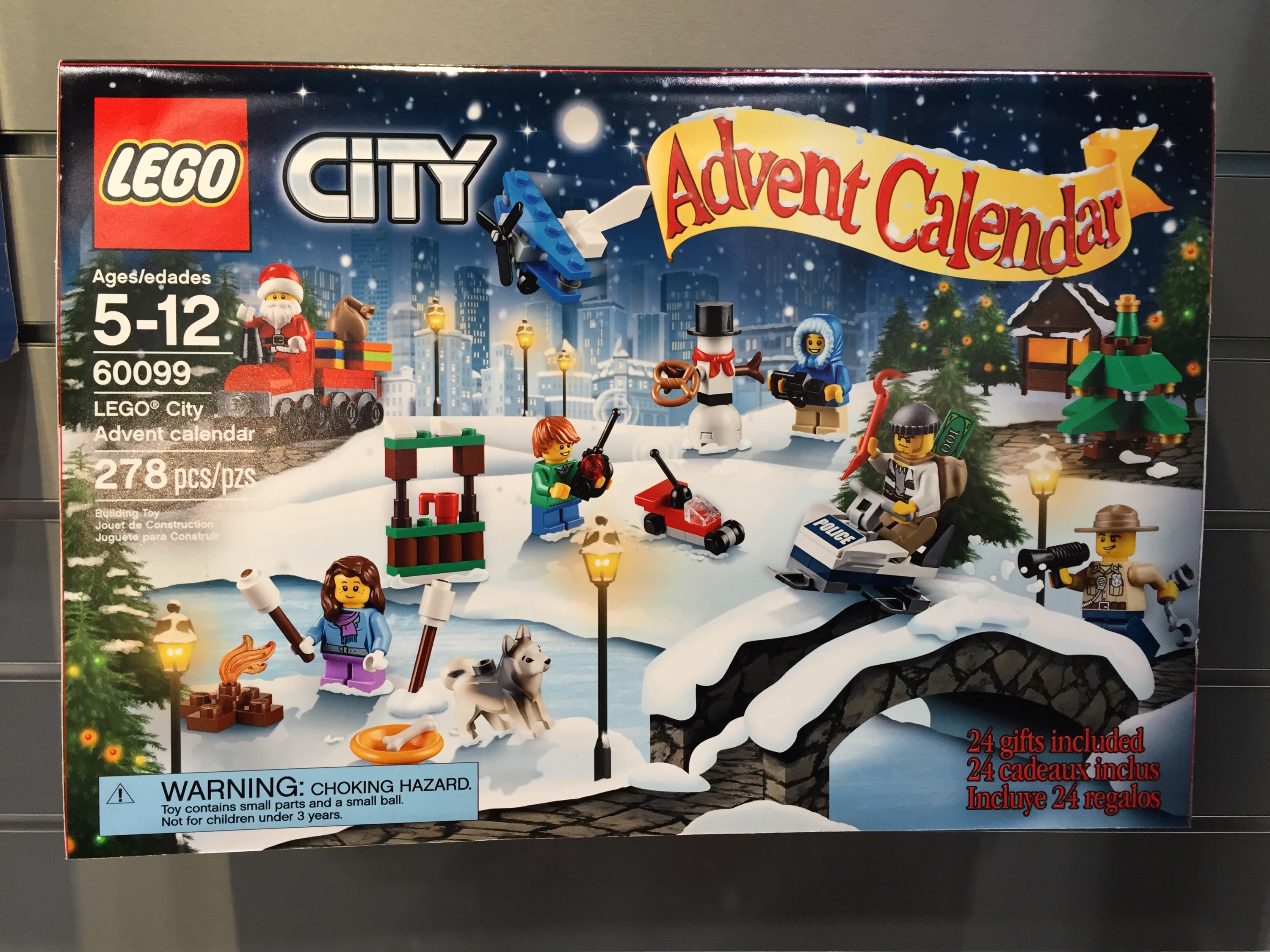 LEGO 60099 City Holiday Advent Calendar 2015