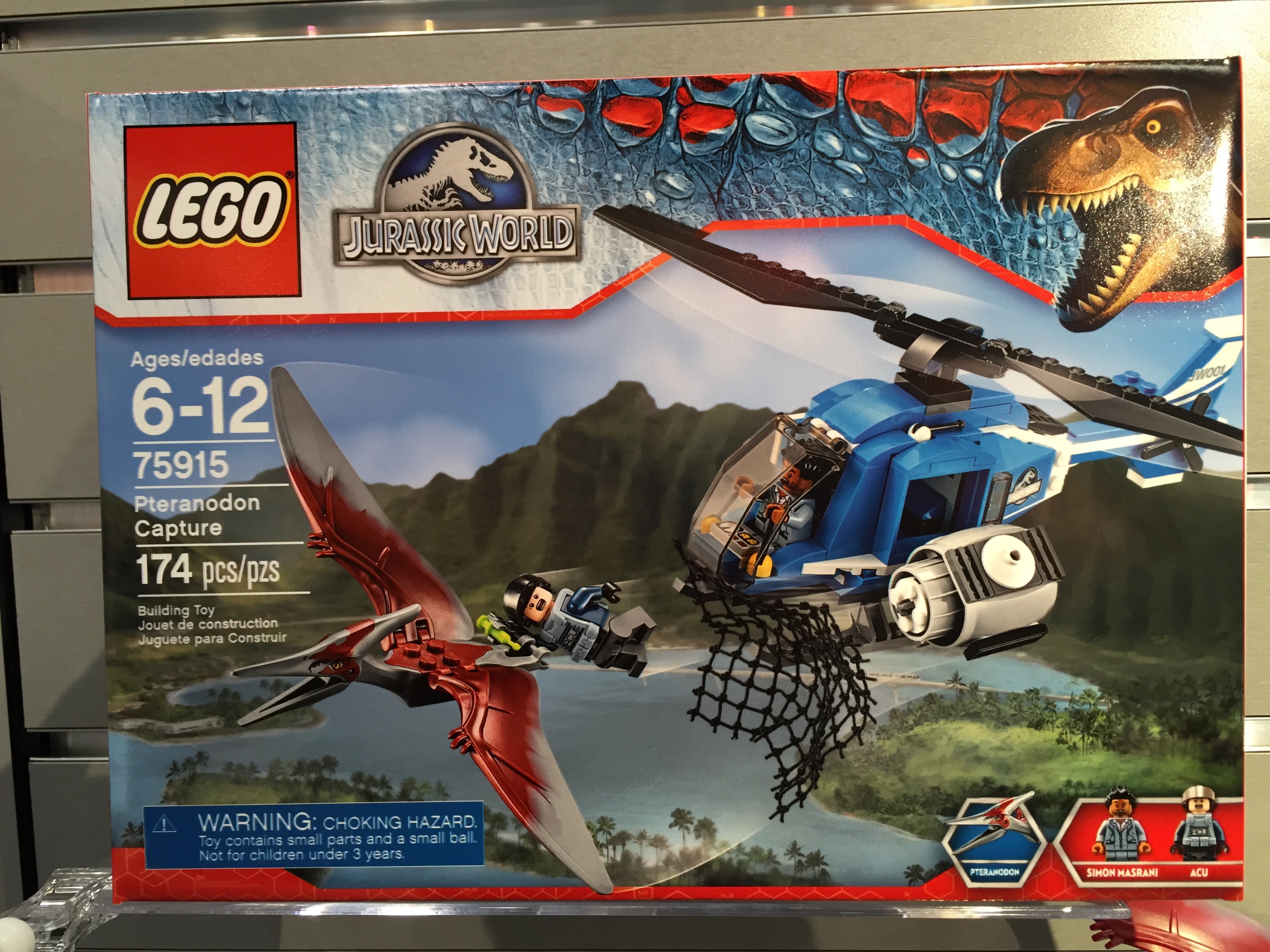 tråd hellig Allieret Jurassic World LEGO Pteranodon Capture 75915 Set Preview! - Bricks and Bloks