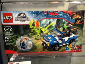 LEGO Jurassic World Dilophosaurus Ambush 75916 Box