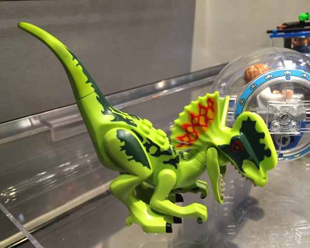 LEGO Dilophosaurus Dinosaur Figure with Mouth Open