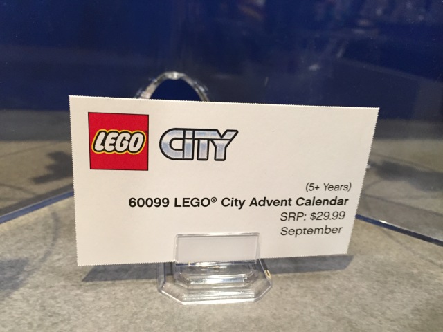2015 LEGO City Advent Calendar Release Date Price