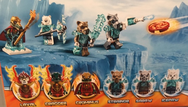 70227 King Crominus Rescue Minifigures