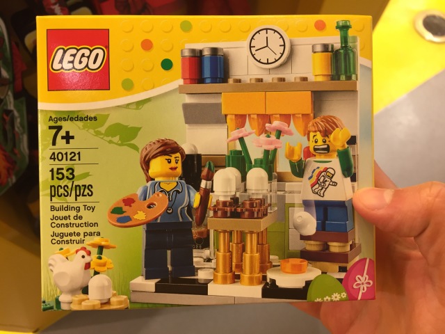 40121 LEGO Painting Easter Eggs Set Released in The LEGO Stores