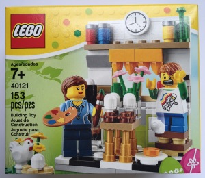 LEGO Easter Eggs Painting 40121 Box