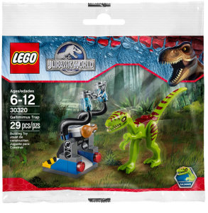 LEGO Jurassic World Gallimimus Trap 30320 Set Promo