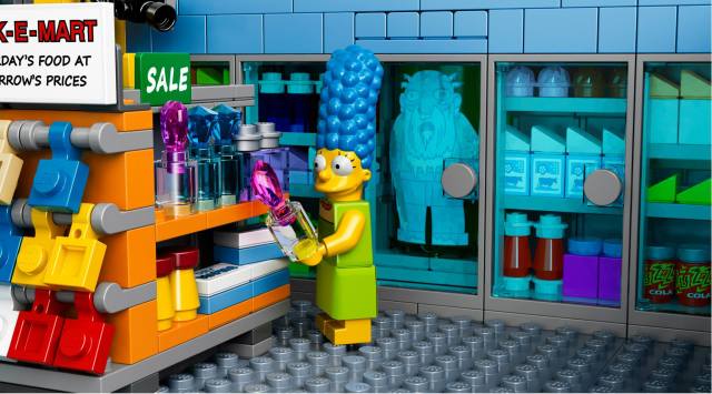 LEGO Simpsons Kwik-E-Mart Frostillicus in the Freezer Jasper