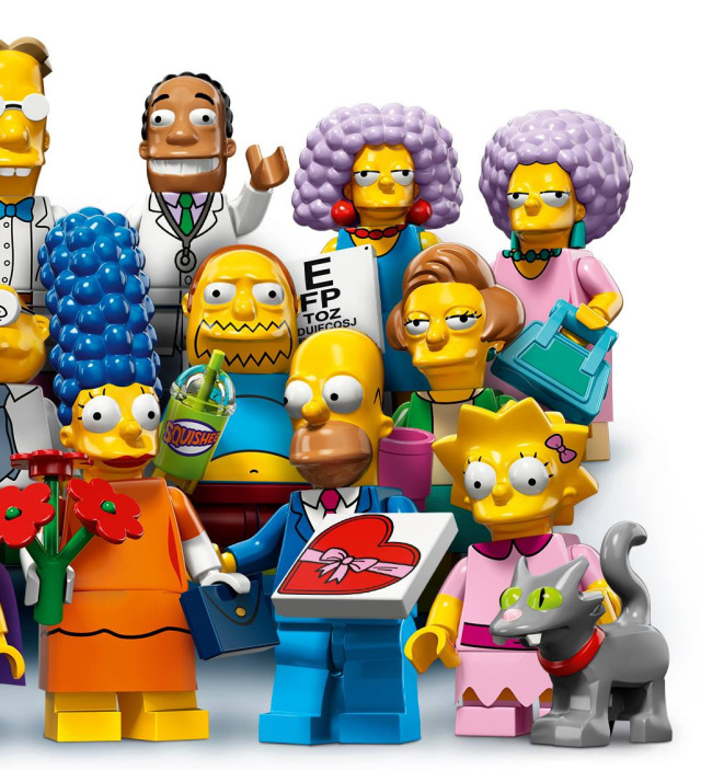 LEGO Simpsons Minifigures Series 2 Comic Book Guy Dr. Hibbert Patty Selma