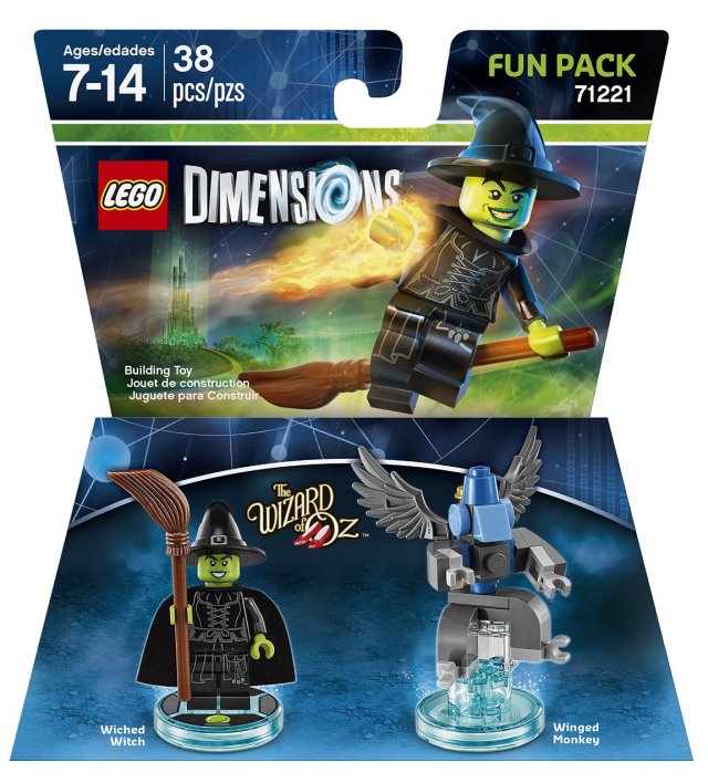 72221 LEGO Dimensions LEGO Wizard of Oz Fun Pack Wicked Witch Winged Moneky