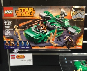 75091 LEGO Star Wars Flash Speeder Box Toy Fair 2015