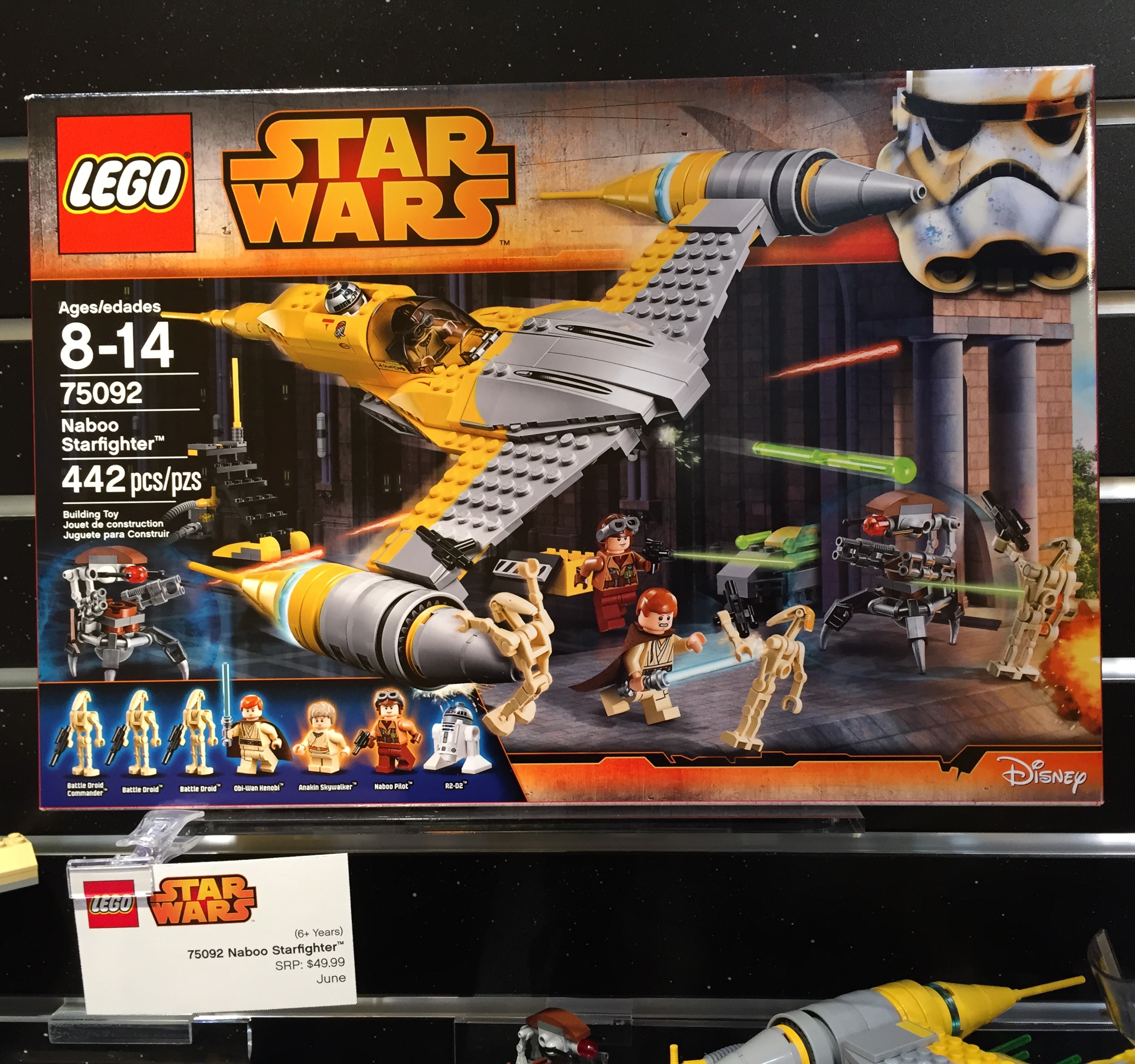 LEGO Star Wars Naboo Starfighter 75092 NEW IN BOX 