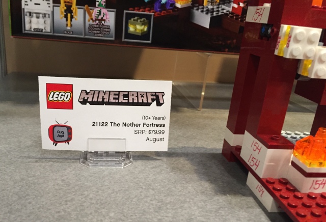LEGO 21122 Nether Fortress Minecraft Set Price Release Date