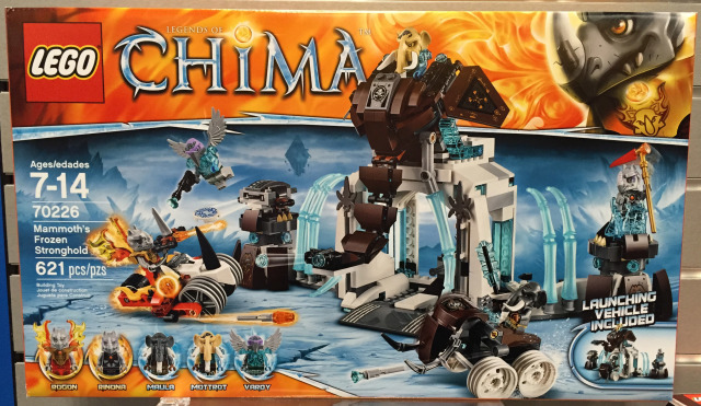 LEGO 70226 Mammoth's Frozen Stronghold Set Box