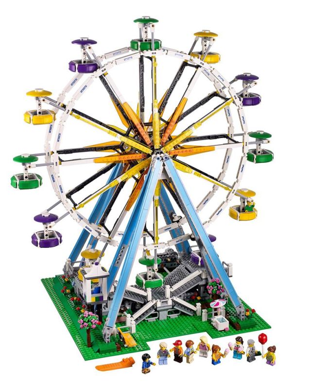 LEGO Creator Ferris Wheel Set Contents June 2015