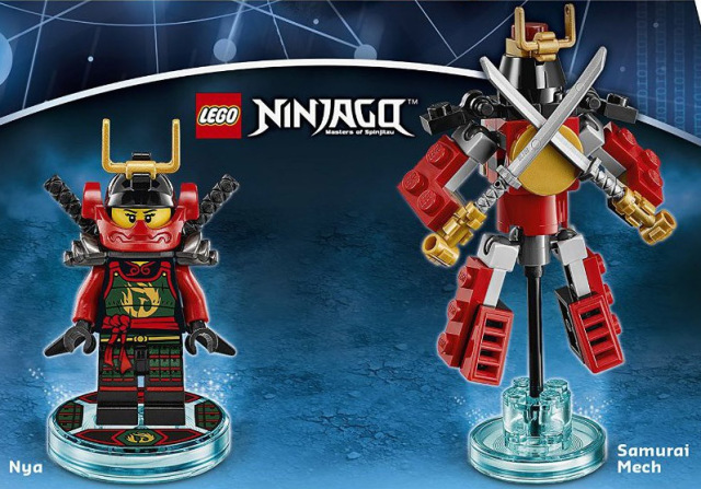 LEGO Dimensions Ninjago Nya Fun Pack Samurai X