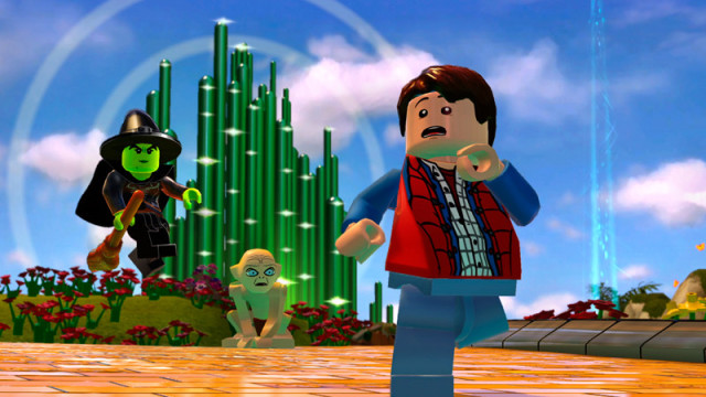LEGO Dimensions Screenshot Marty McFly in Wizard of Oz