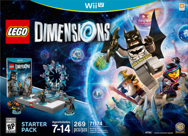 LEGO Dimensions Starter Pack Wii U Batman Gandalf Wyldstyle
