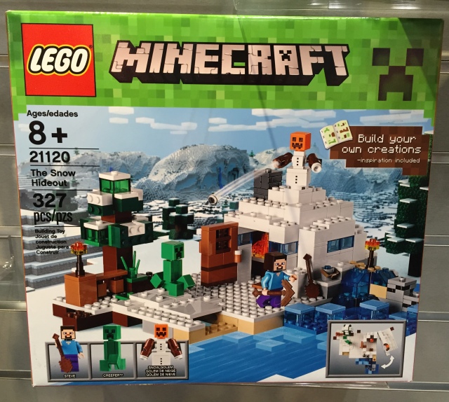 LEGO Minecraft Snow Hideout 21120 Box