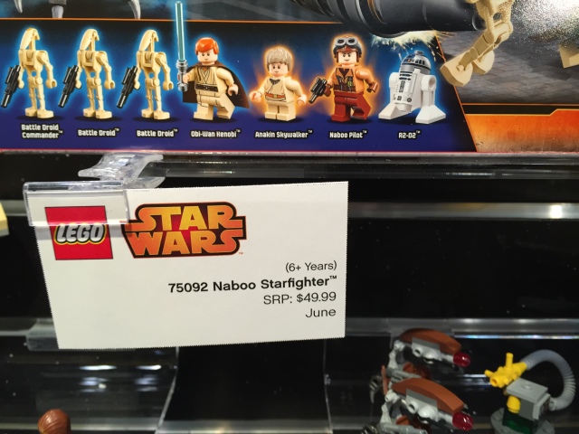 LEGO Naboo Starfighter 75092 Price Release Date