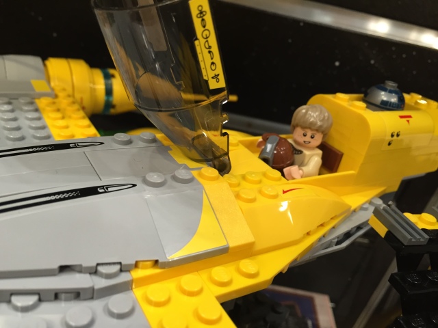 LEGO Star Wars Kid Anakin Skywalker in Cockpit
