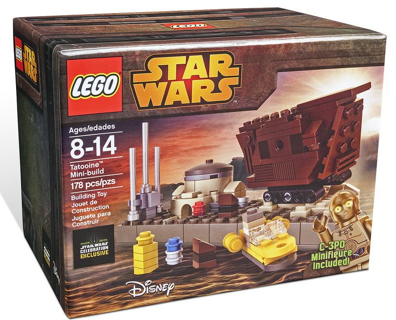 Exclusive Star Wars Celebration Tatooine Set Revealed! Bricks and