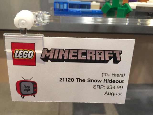 LEGO The Snow Hideout 21120 Minecraft Summer 2015 Set