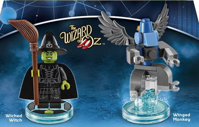 LEGO Wicked Witch Minifigure and Flying Monkey Figure LEGO DimensionsLEGO Wicked Witch Minifigure and Flying Monkey Figure LEGO Dimensions