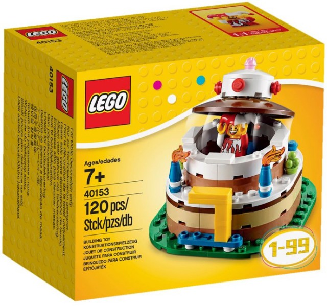 40153 LEGO Birthday Cake Set Box