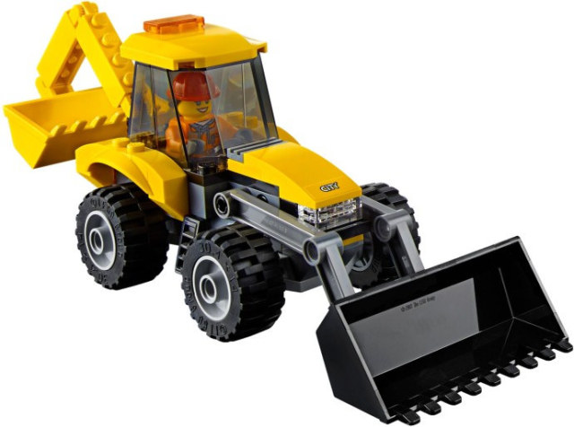 60098 Heavy Haul Train LEGO City Summer 2015 Set Bulldozer