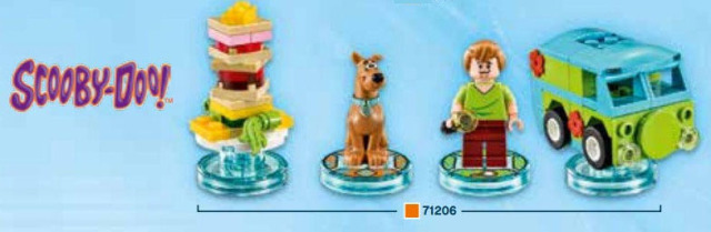 71206 LEGO Dimensions Scooby-Doo Team Pack