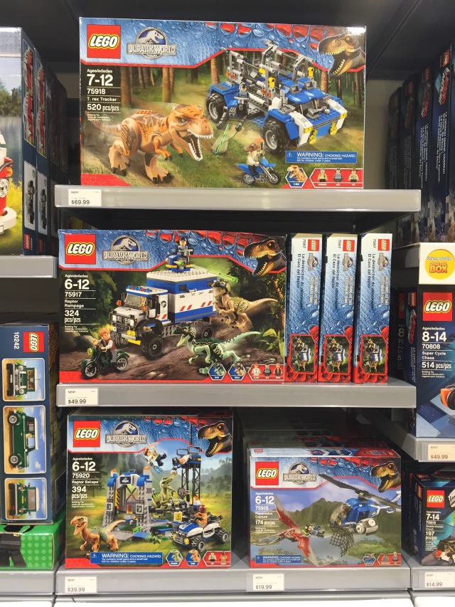 LEGO Jurassic World Sets Released in Stores
