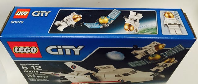 Box Top 60078 LEGO City Utility Shuttle Summer 2015 Set