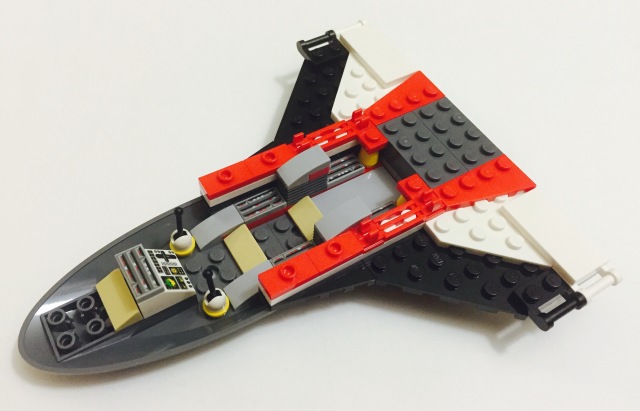 Half-Built LEGO Utility Shuttle 2015 Summer Set