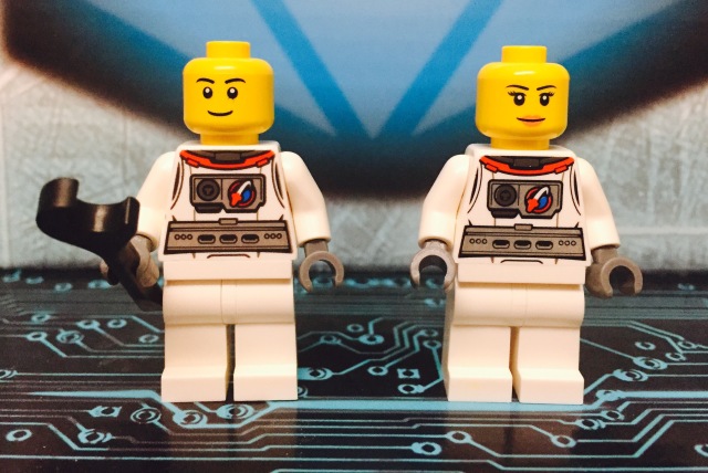 LEGO City Space Utility Shuttle Astronaut Minifigures