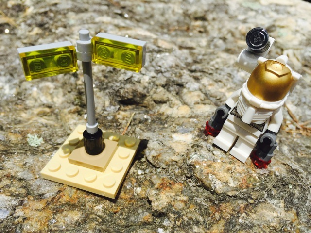 LEGO Astronaut Minifigure with Thrusters