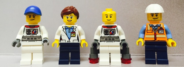 LEGO 60077 Minifigures Astronauts Female Scientist