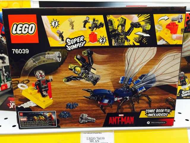 Ant-Man LEGO Set Box Back