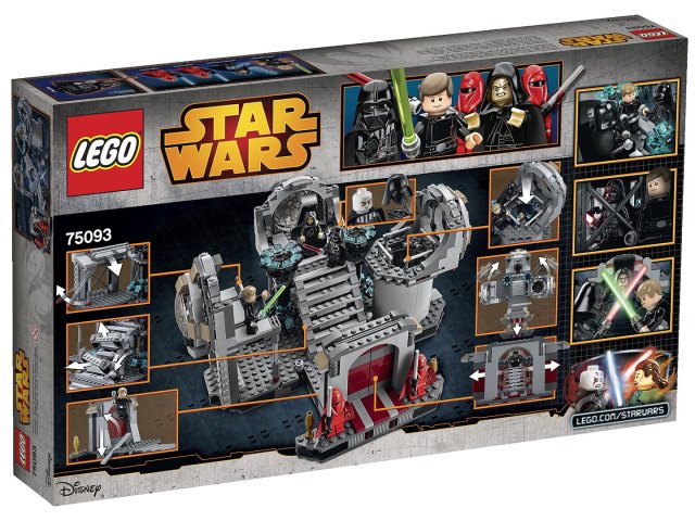 LEGO Death Star Final Duel 75093 Box Back